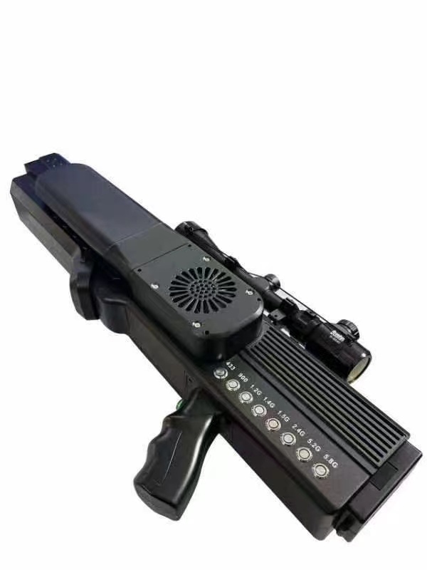  抱罗镇手持便携式枪型低空防御反制八通道